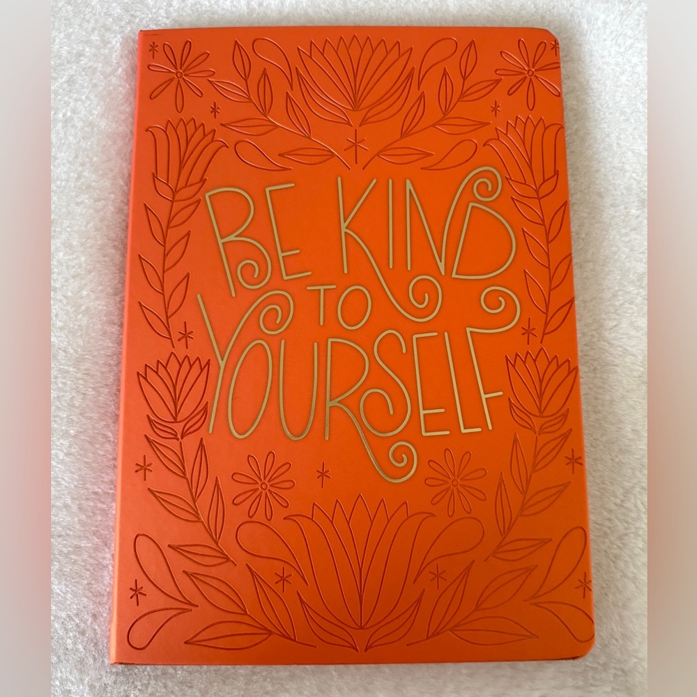 'Be Kind to Yourself' Faux Leather Hardcover Journal - NWT - Picture 6 of 7